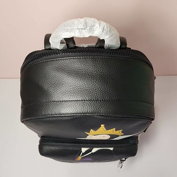 NWT CC042 Disney X Coach West Backpack With Evil Queen Motif Snow White Villains - Picture 6 of 8